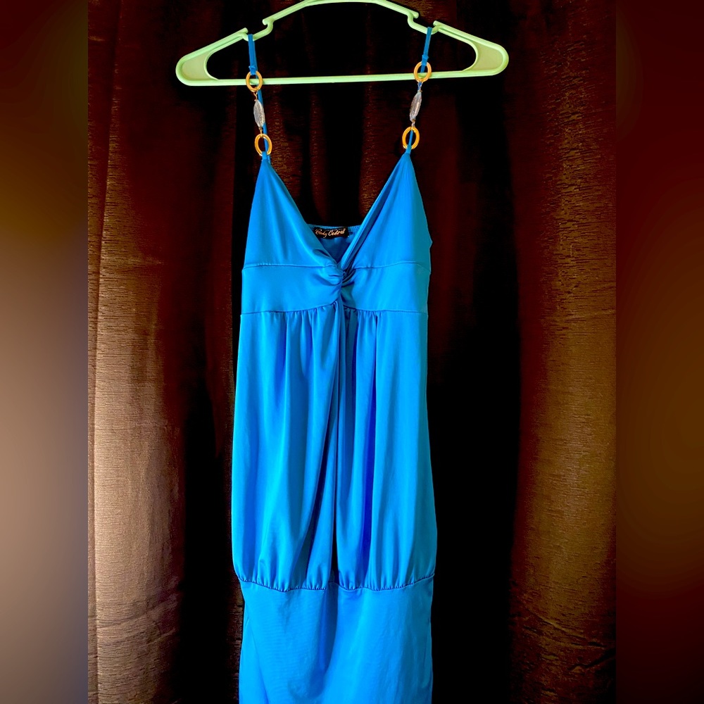 Blue party dress